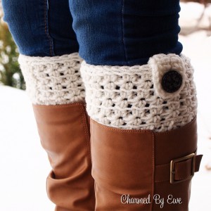 Star Stitch Boot Cuffs (photo taken with OLYMPUS DIGITAL CAMERA)