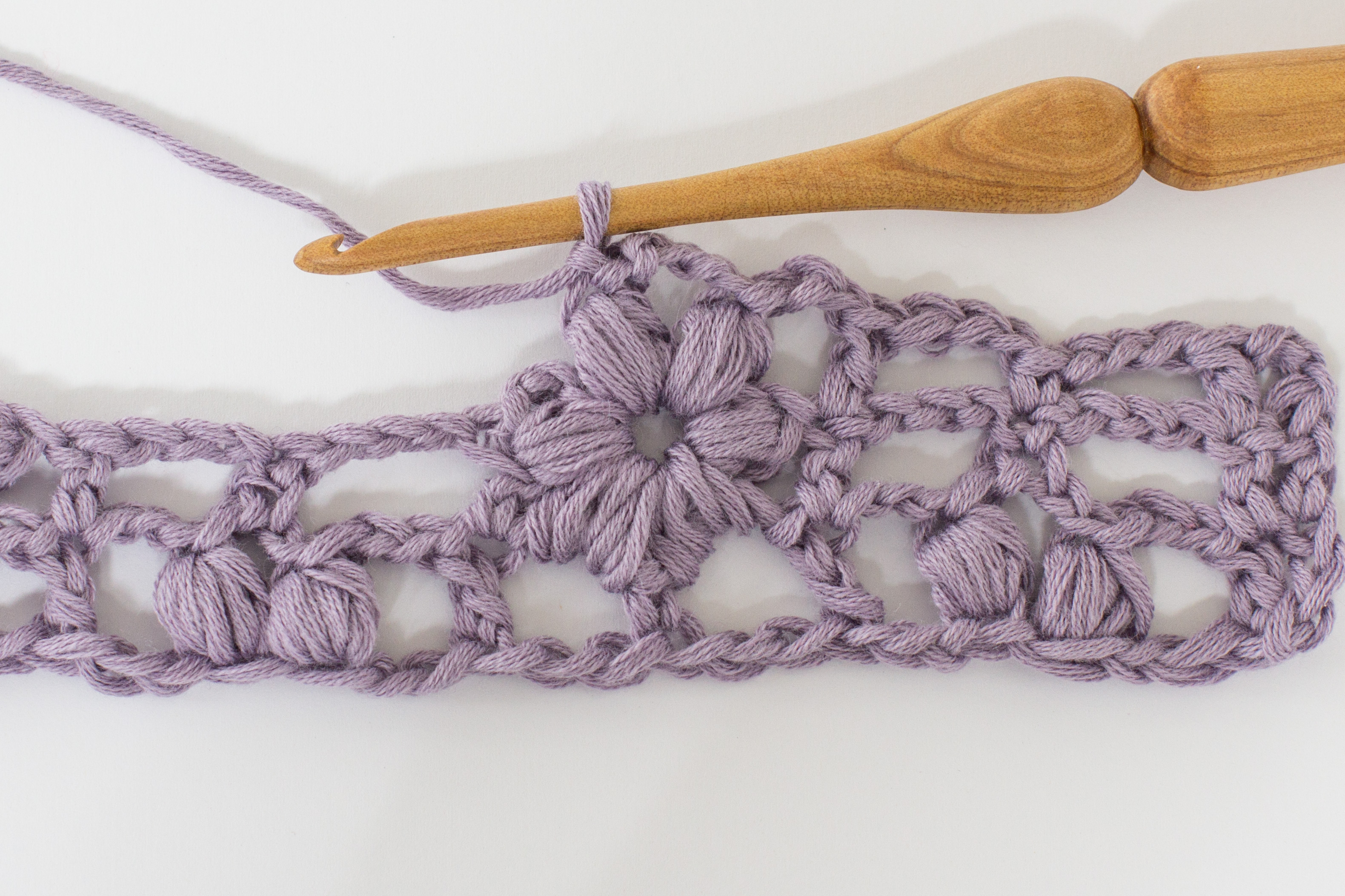 How To Crochet The Flower Puff Stitch