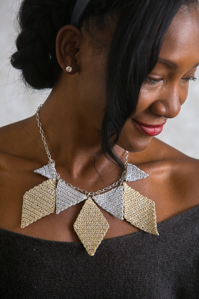 Geometric Glam Necklace