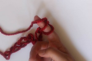 How to Finger Crochet-10