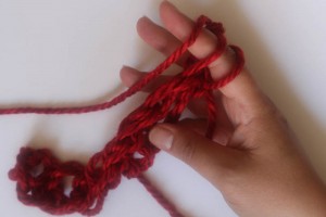 How to Finger Crochet-19