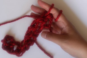 How to Finger Crochet-20