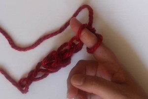 How to Finger Crochet-9