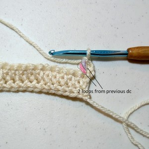 Loopy Linked Double Crochet 001 - no text