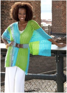 multi wear crochet poncho