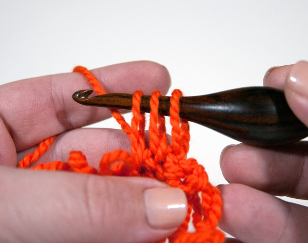 How to Crochet Broomstick Lace 10