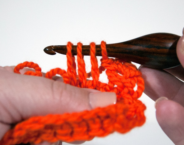 How to Crochet Broomstick Lace 15