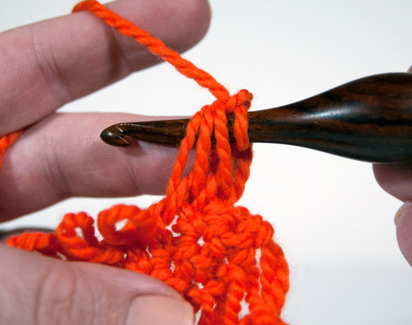 How to Crochet Broomstick Lace 12