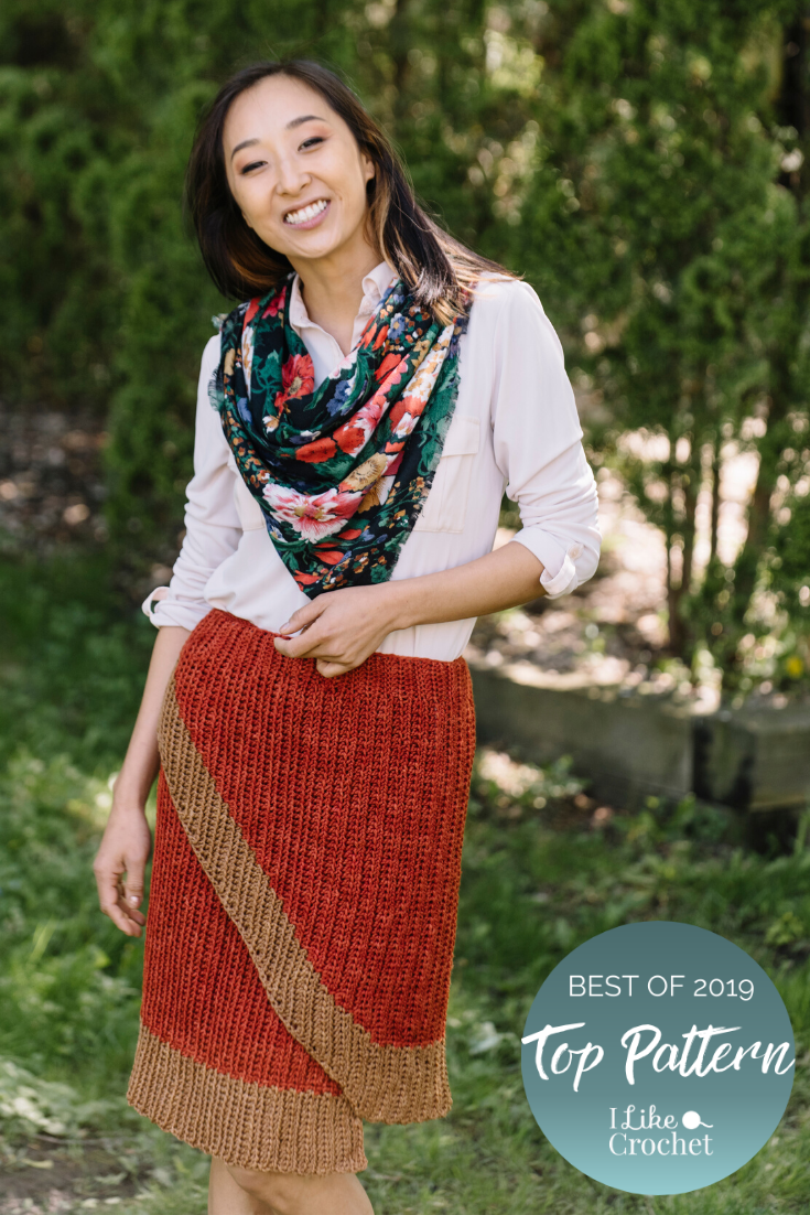 Serene Wrap Skirt - I Like Crochet
