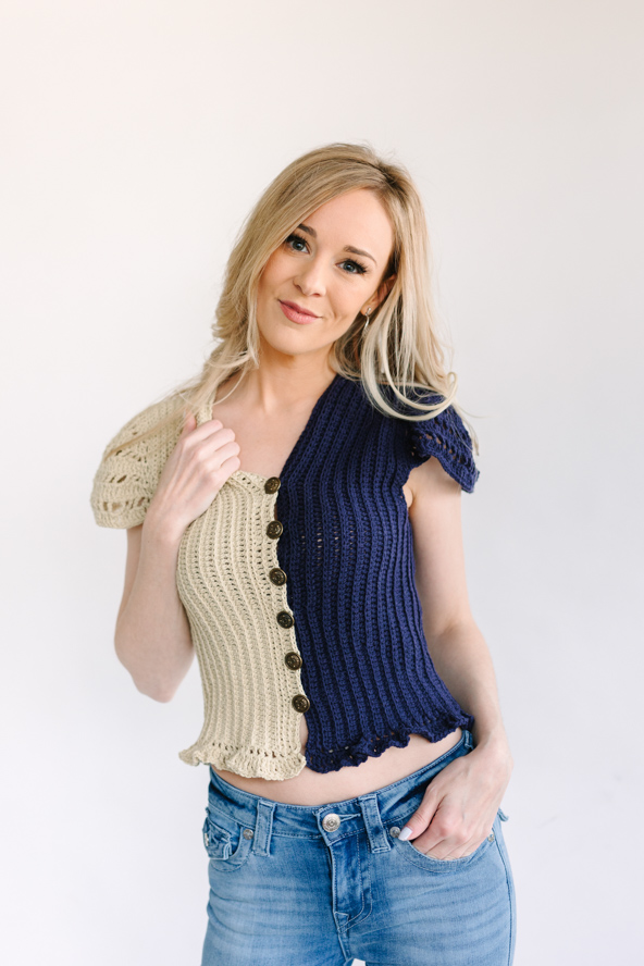 Stitch Club Retro Granny Crochet Top + Tutorial