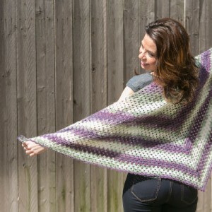 Beginner's Crochet Triangle Shawl