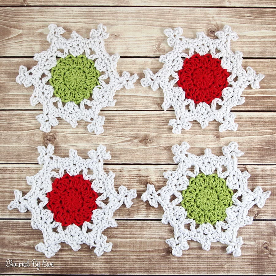 Christmas Crochet Coasters - My Crochet Space