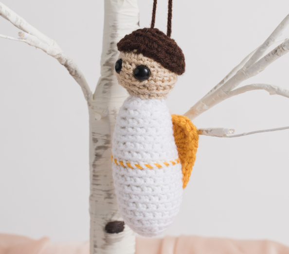 Crochet Cherub Ornament 