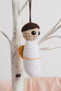 Crochet Cherub Ornament