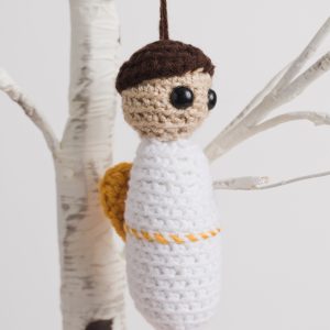 Crochet Cherub Ornament