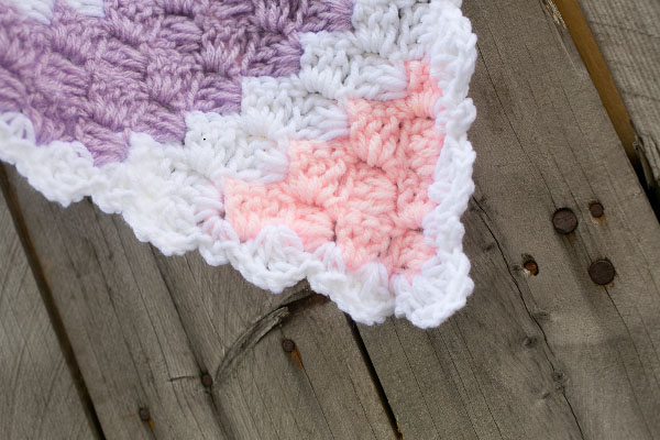 Baby Corner to Corner Crochet Blanket
