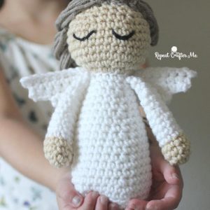 Divine Angel Crochet Doll
