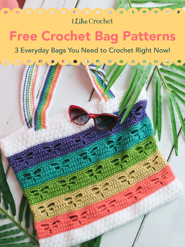 Free Crochet Bag Patterns: 3 Everyday Bags You Need to Crochet Right Now!