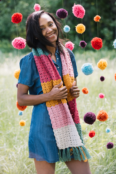 Honey Spice Scarf