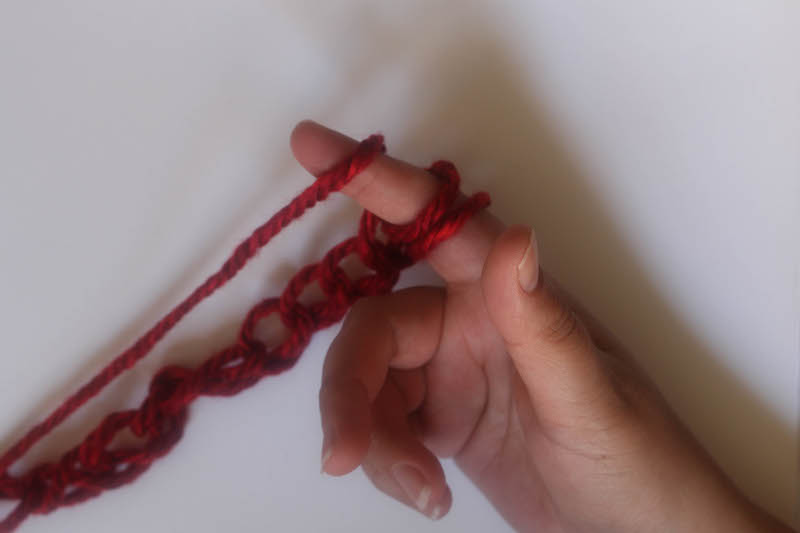 How to Finger Crochet-12