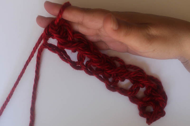 How to Finger Crochet-14