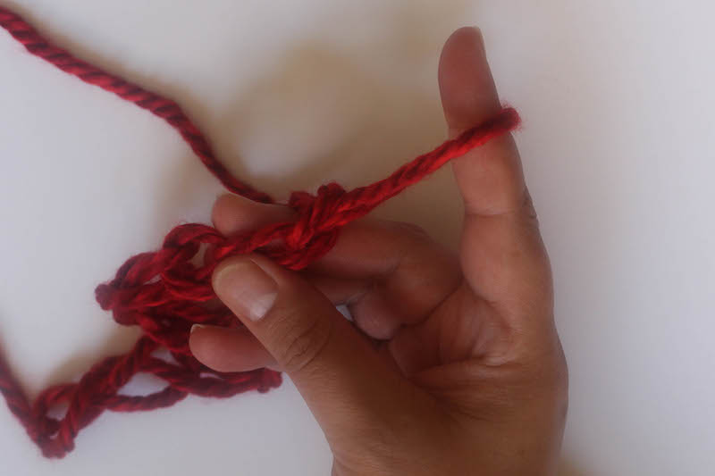 How to Finger Crochet-8