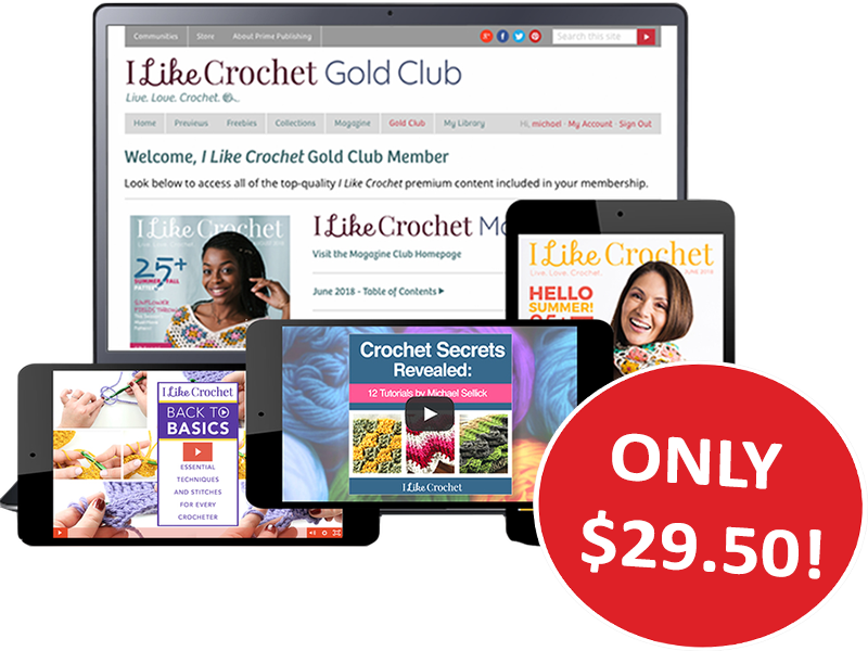 I Like Crochet Gold Club