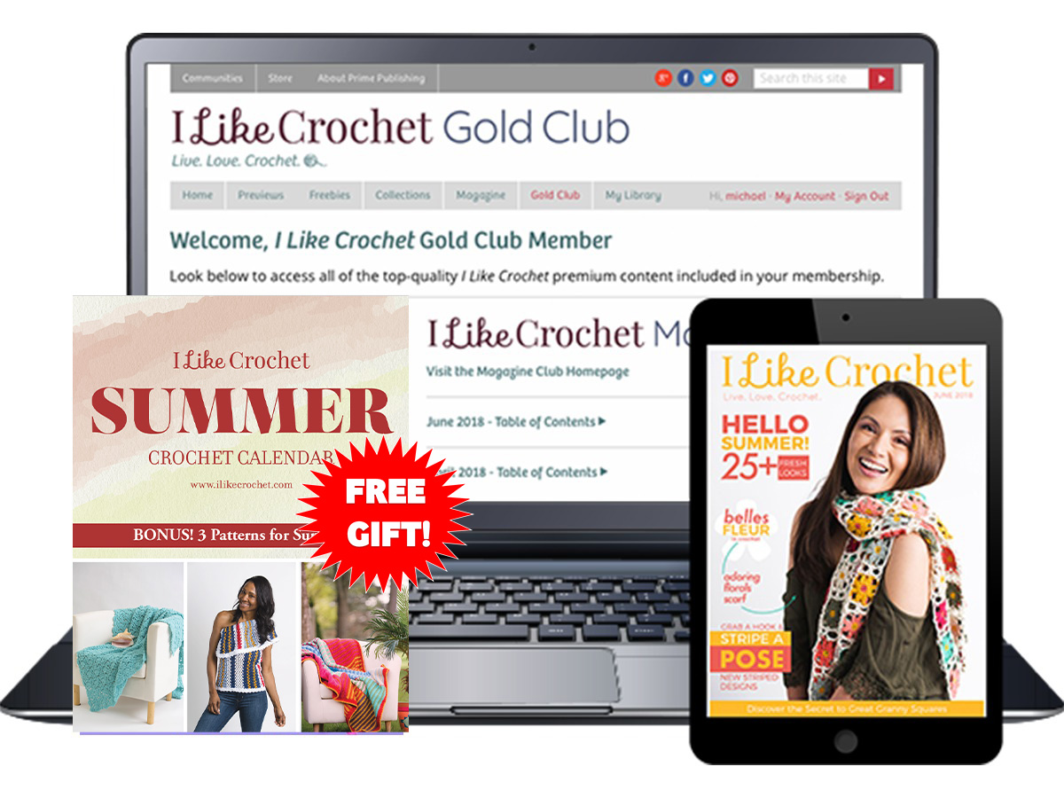 I Like Crochet Network Gold Club