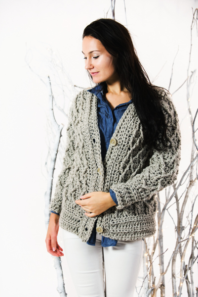 Cloud Peak Cardigan - I Like Crochet