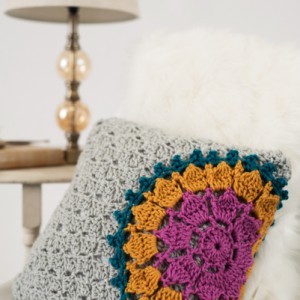 Mandala Burst Pillow