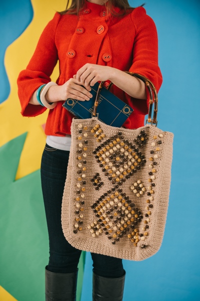 Southwestern Beaded Tote