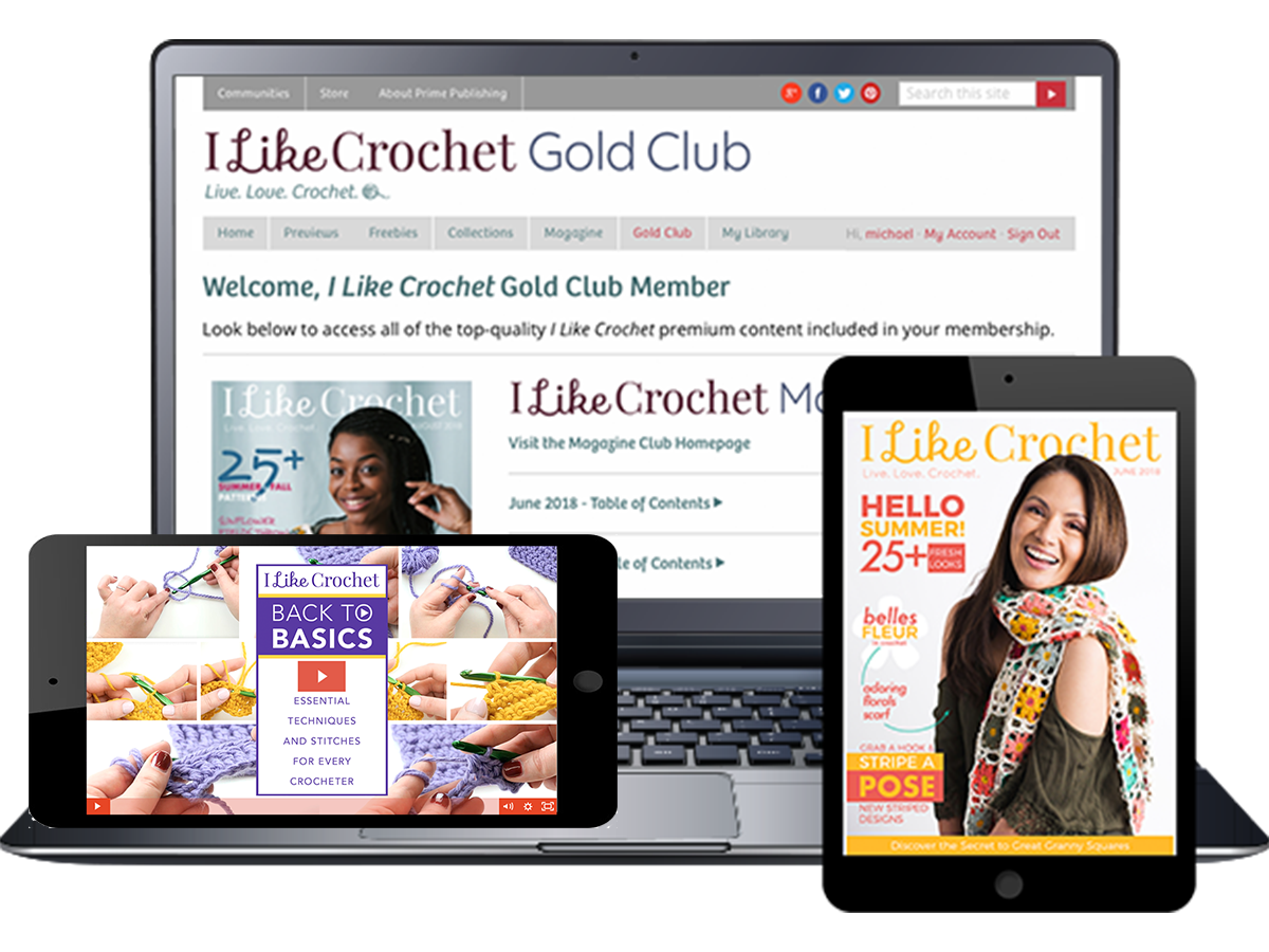 I Like Crochet Gold Club