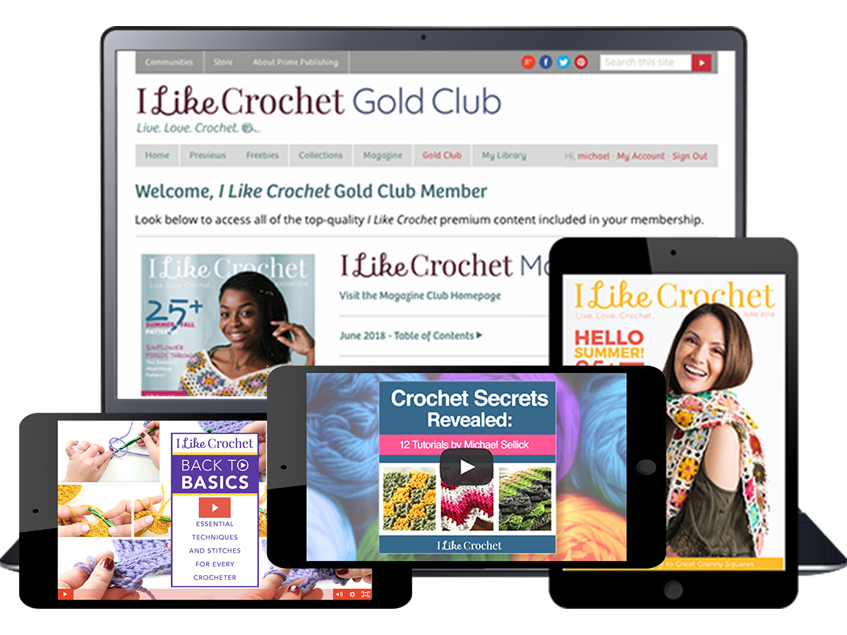 I Like Crochet Network Gold Club