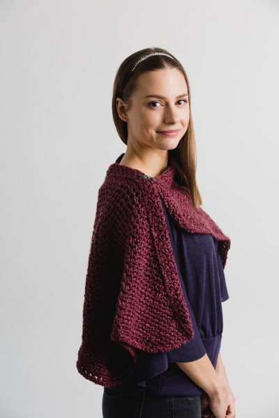 Ladylike Pullover Pattern (Crochet) – Lion Brand Yarn