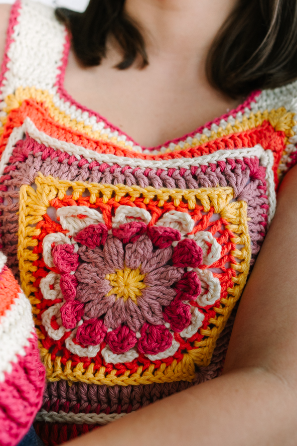 Kalena Tank Top - Adult - I Like Crochet