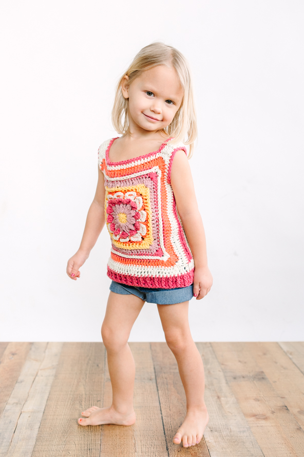Kalena Tank Top - Toddler - I Like Crochet