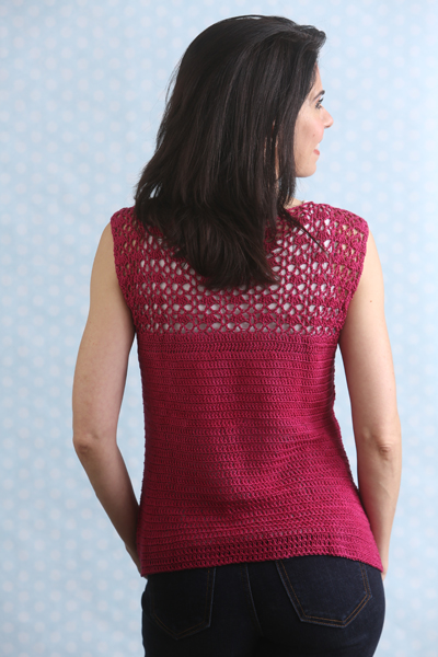 Lace Diamond Top - I Like Crochet