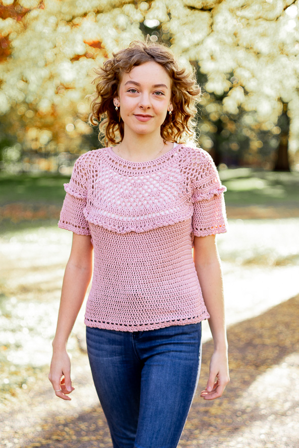 Maci Seamless Crochet Top - I Like Crochet