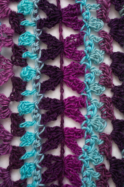 Mile a Minute Crochet Scarf