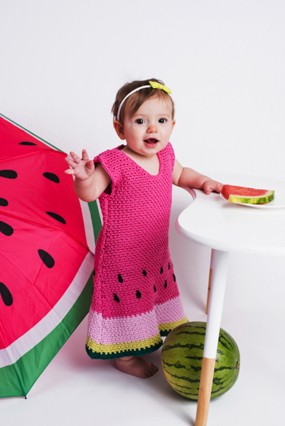 One In A Melon Baby Dress I Like Crochet