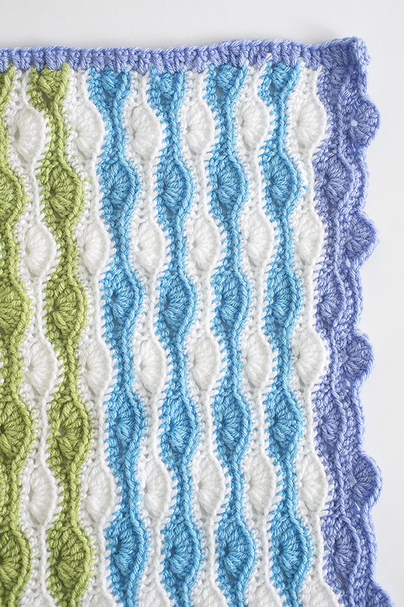 Scrappy Shells Blanket - I Like Crochet