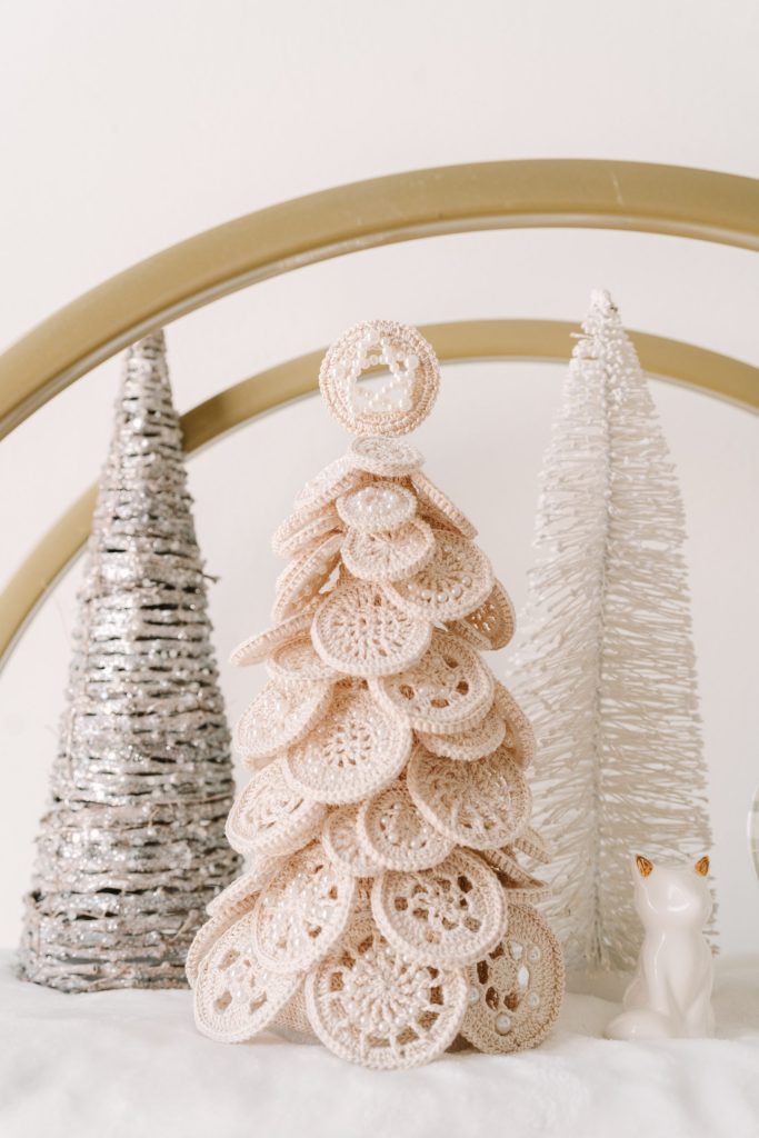 Showstopper Christmas Tabletop Tree crochet project