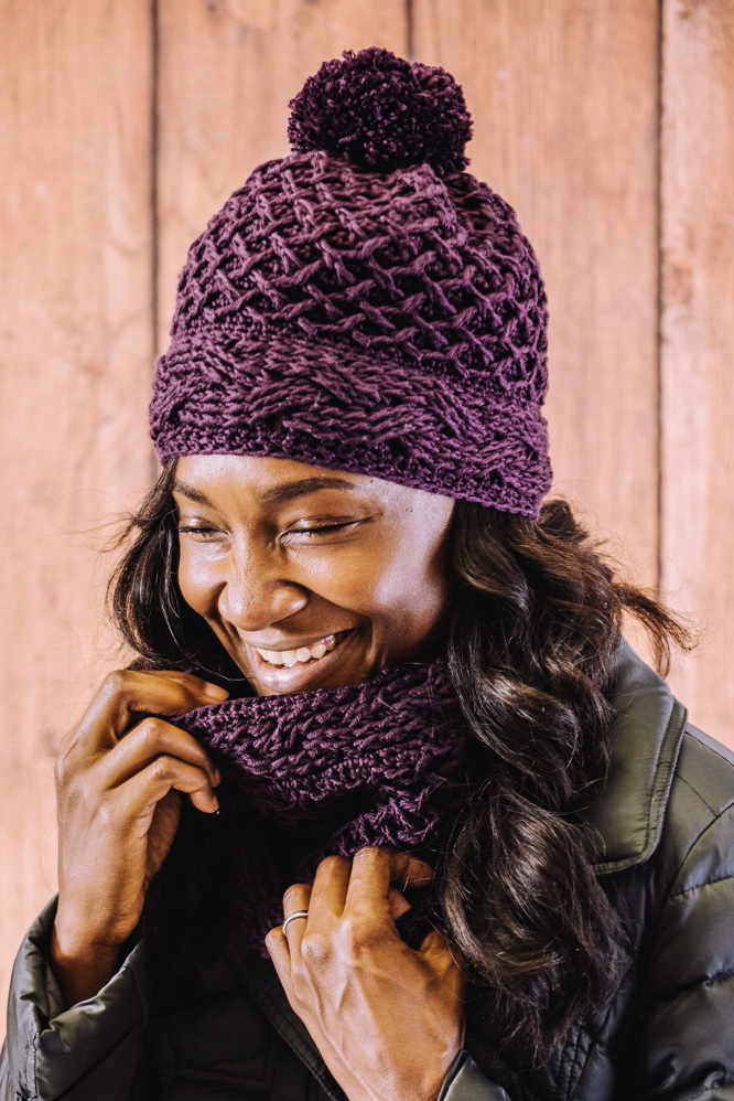 Sugar Plum Hat & Cowl - I Like Crochet