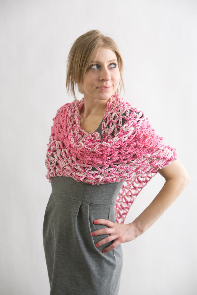 Summer Petals Shawlette - I Like Crochet
