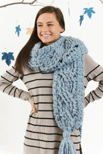 Wintertide Hike Scarf - I Like Crochet