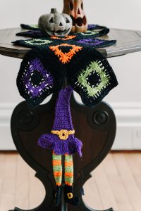 Witchy Halloween Table Runner