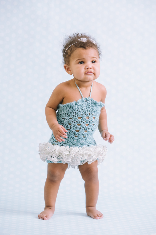Ravelry: Playtime Crochet Baby Romper pattern by Maiya Banks