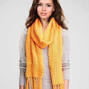 Simply Straight-Up Crochet Scarf