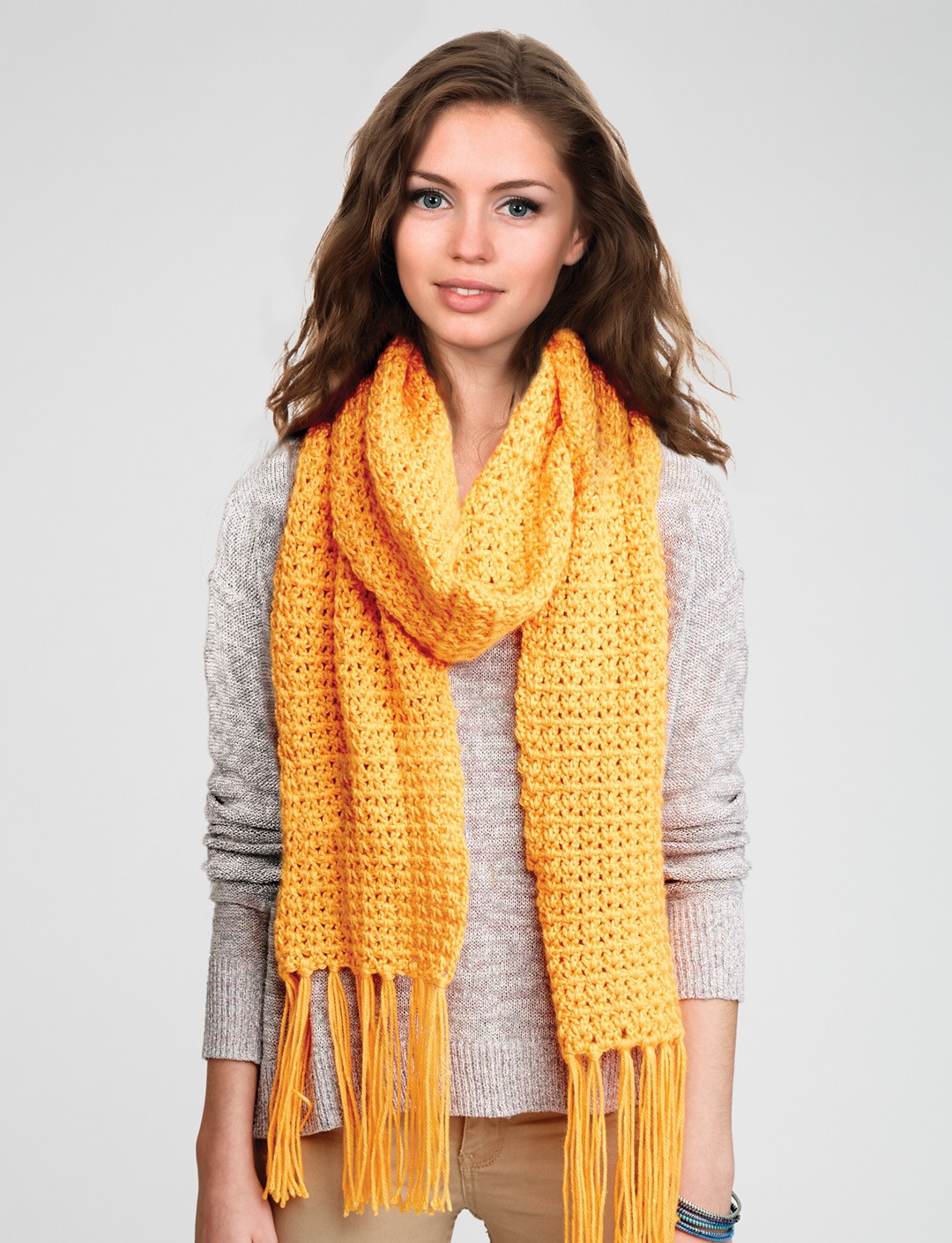 Simply Straight-Up Crochet Scarf