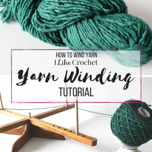 How to Wind Yarn into a Cake